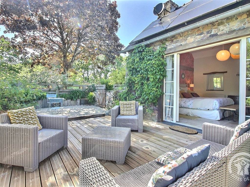 Kergroaz Maner Paimpol Bréhat Terrasse Le Cottage