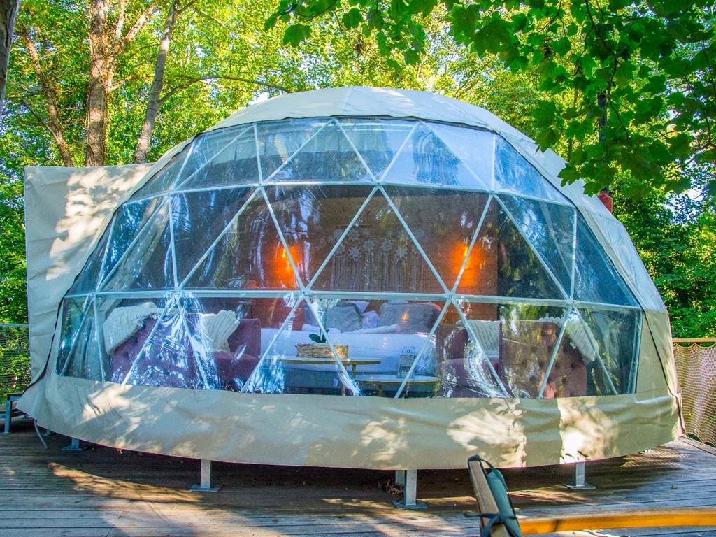 Vue extérieur et étoile filante