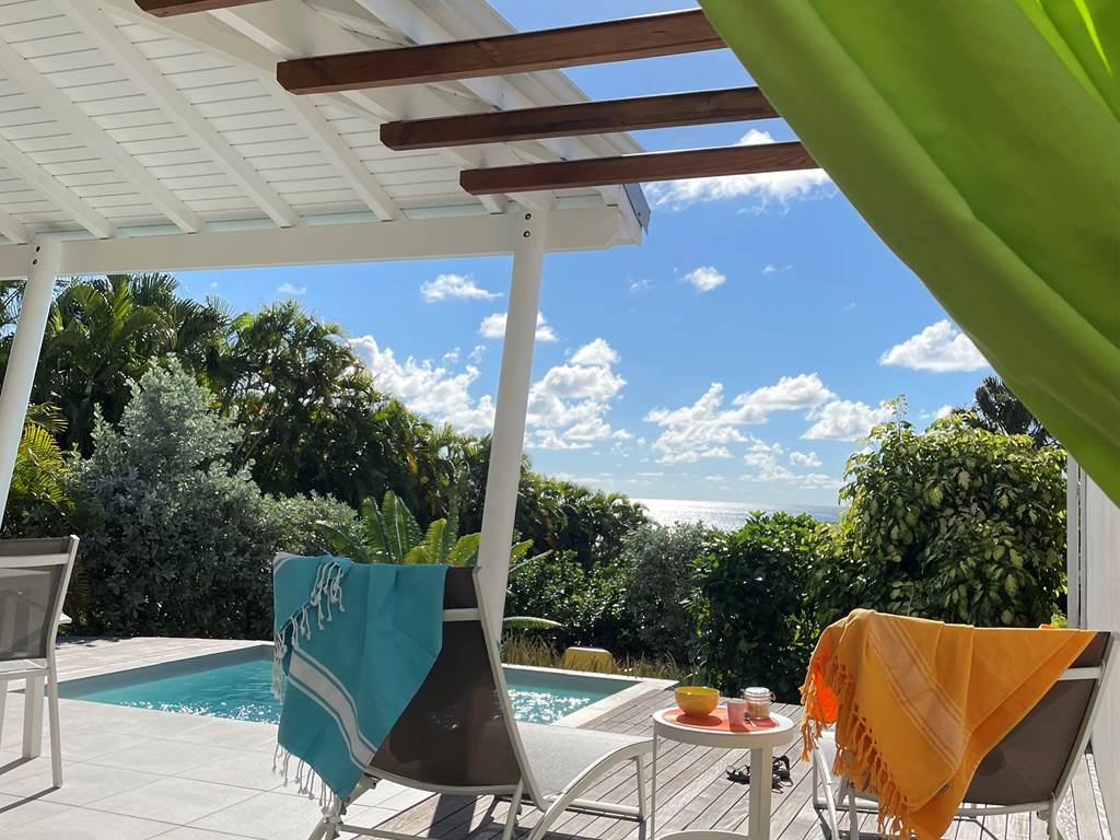 Iguane House villas & Micro Spa villa Mangrove vue mer