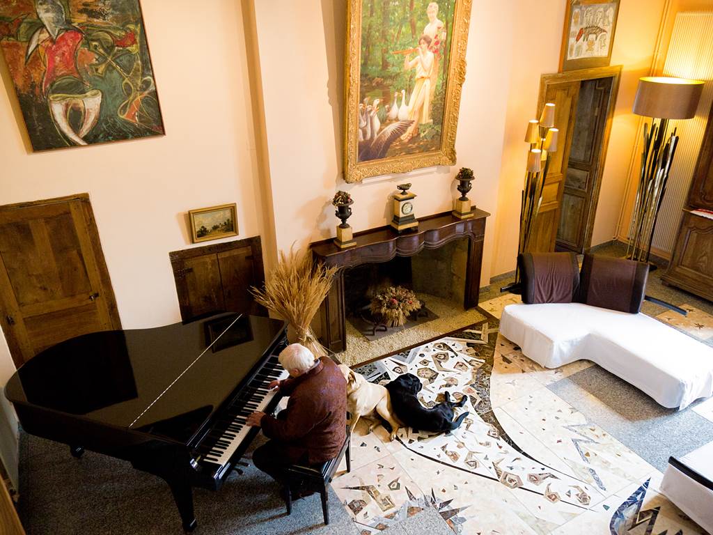 Photo chateau de projan piano