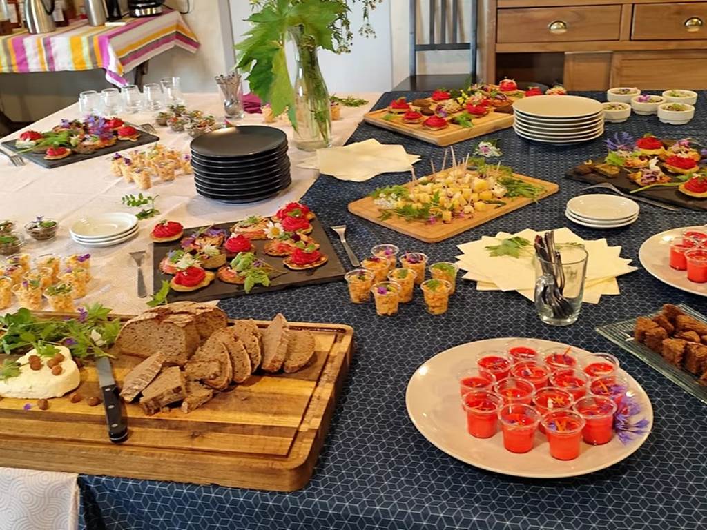 Buffet au chalet