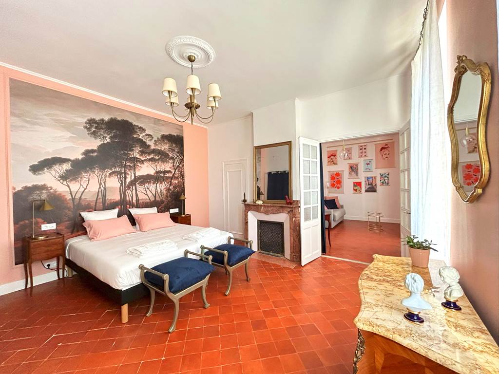 Chambre Hibiscus - Domaine de Lanis Maison Hotes Castelnaudary