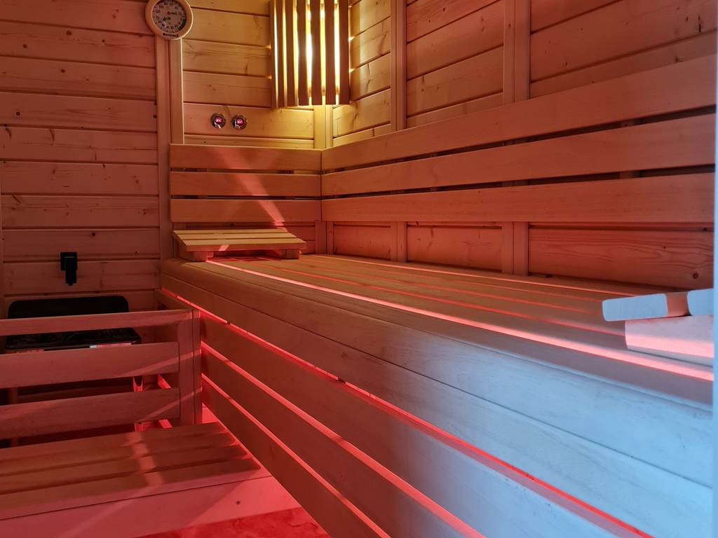 Sauna du gîte "La Tourelle du château"