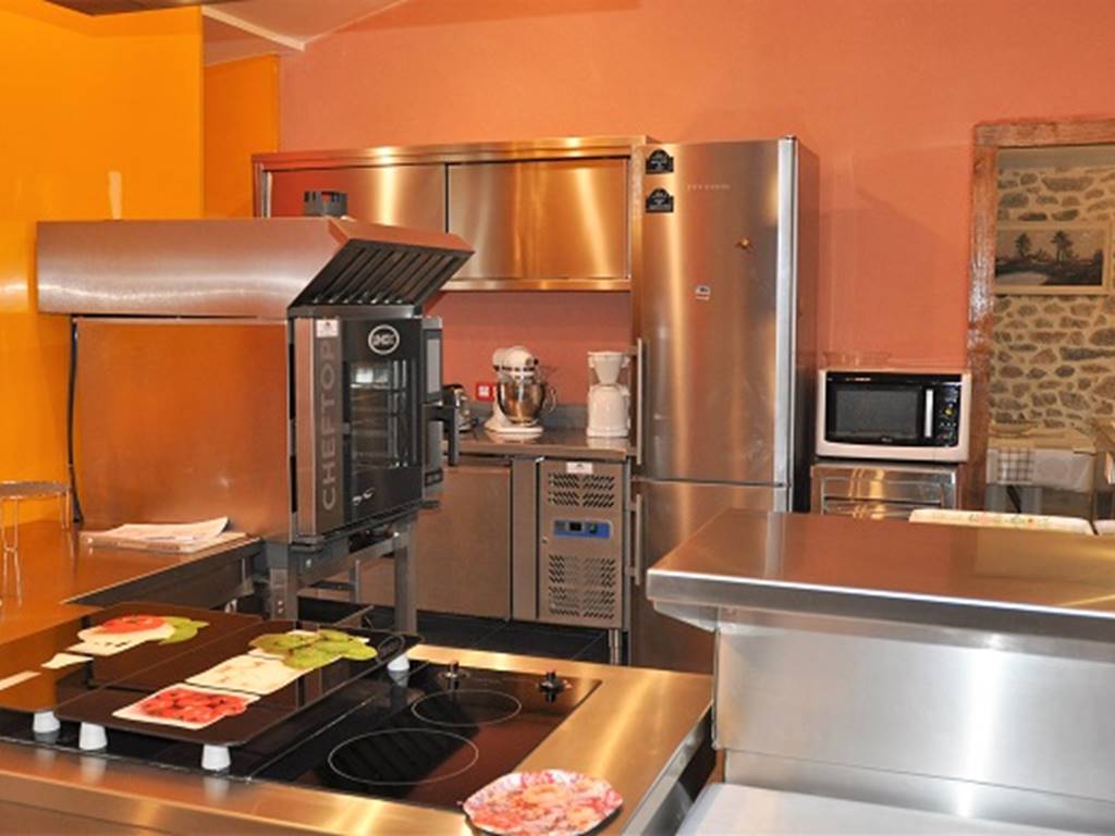 Le Green Camp d'Octavie : la cuisine professionnelle