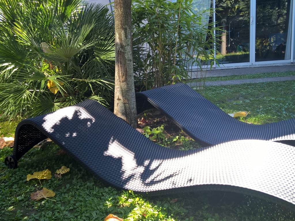 Jardin bains de soleil