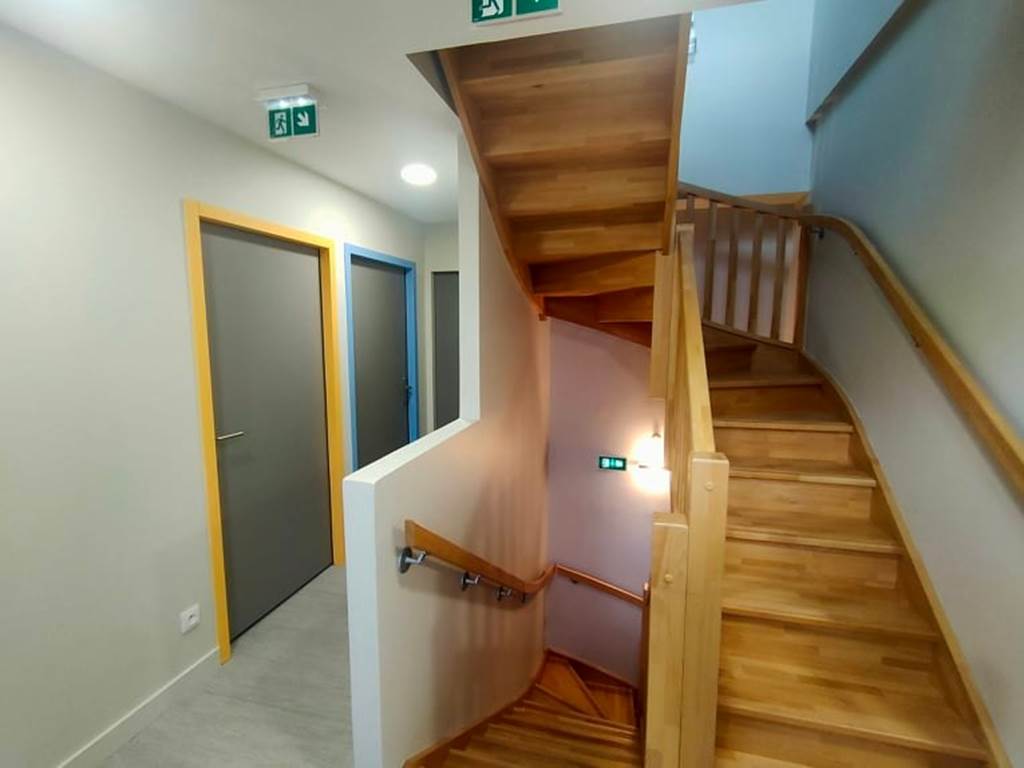 entre´e escalier
