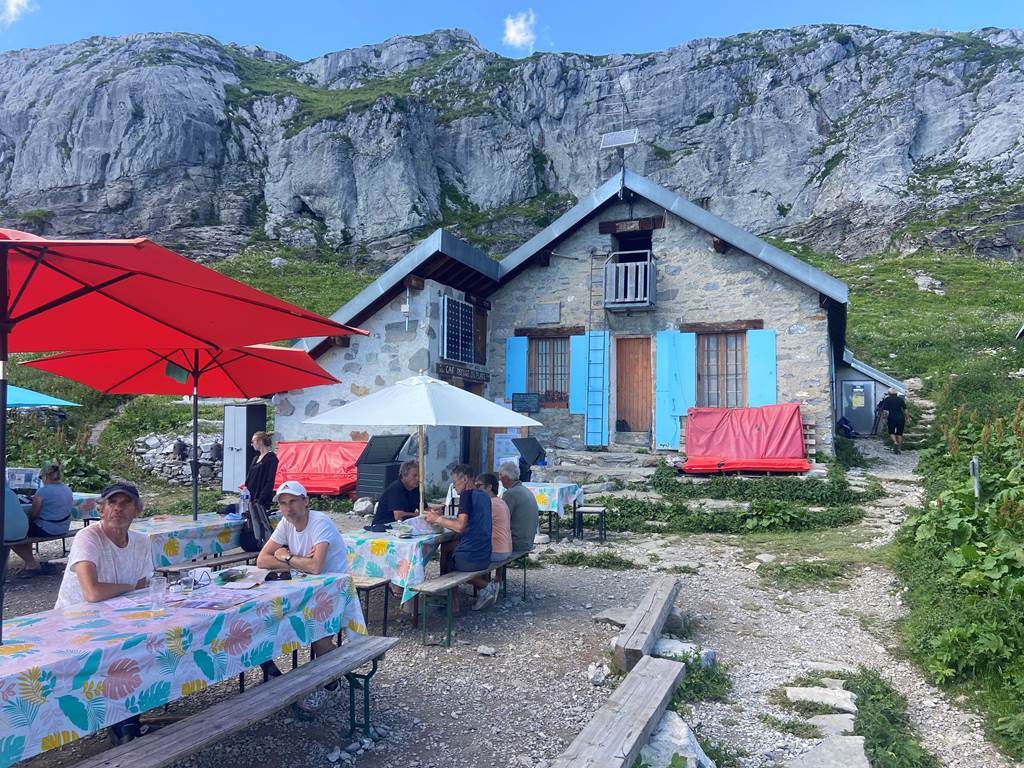 Saint Gervais hut trip