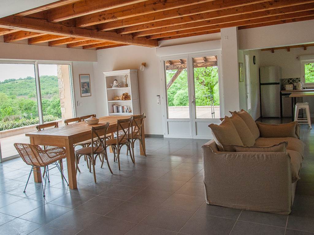 Gite du Causse Loubressac Séjour