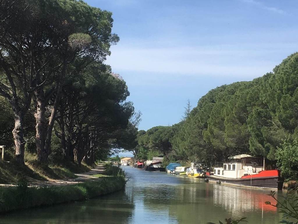 Canal du midi port la robine ancien tracé du canal du midi