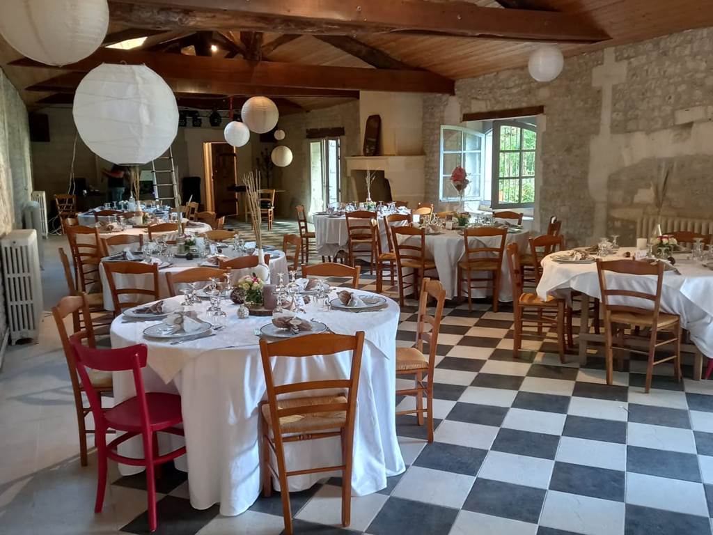 Salle de réception du Domaine de Pladuc