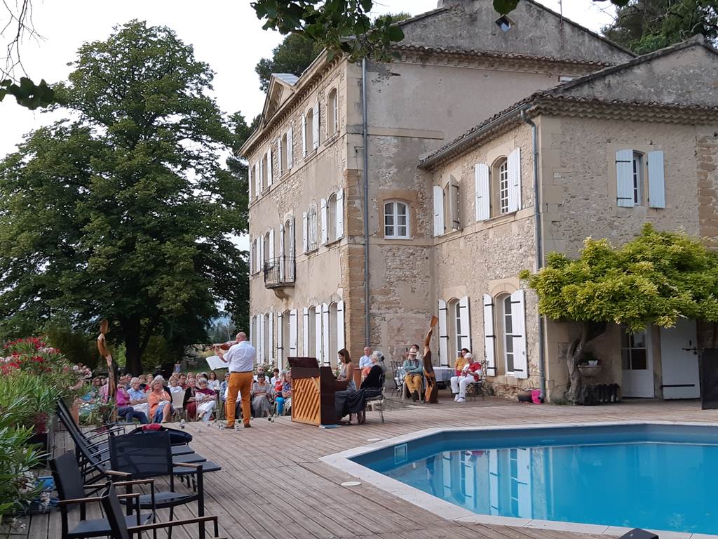 Terrasse piscine