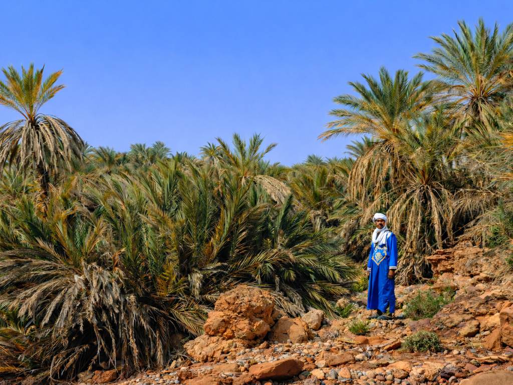 Dans l'oasis de Saf-Saf