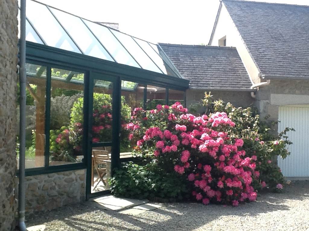 Entrée maison d'hôtes