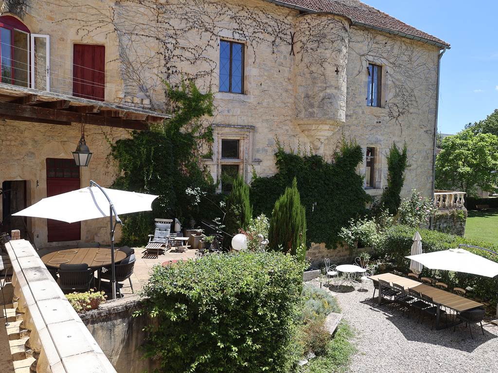 Chateau de Saint Chamarand - Exterieur, terasse et jardin (6)