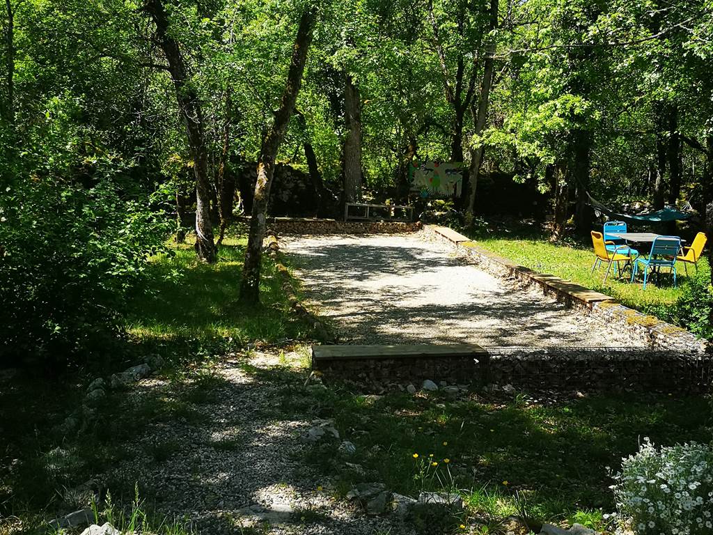 terrain de pétanque