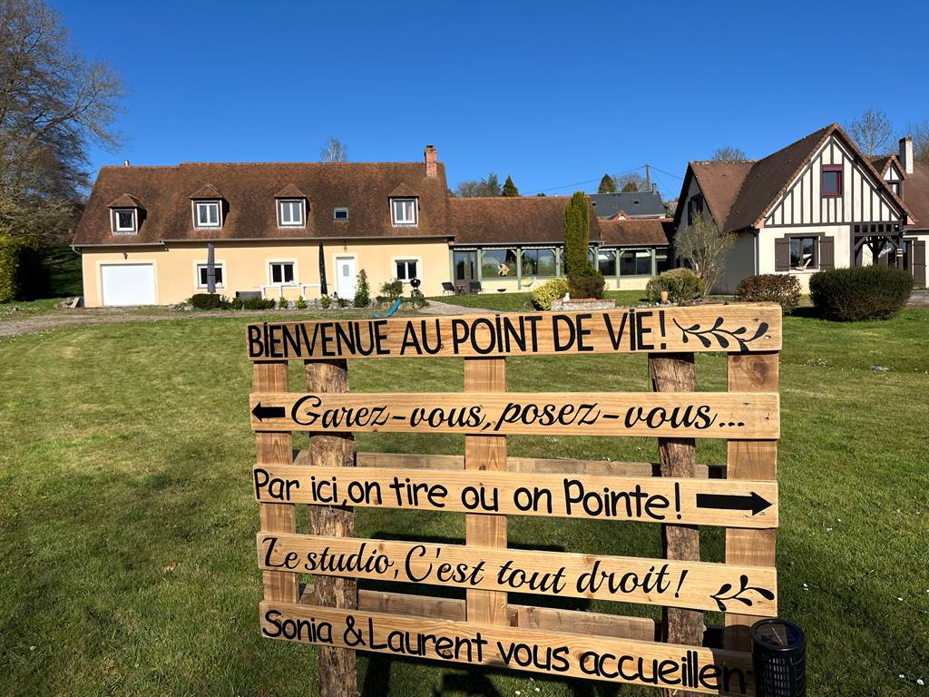 Bienvenue au Point de Vie, gîte de groupe