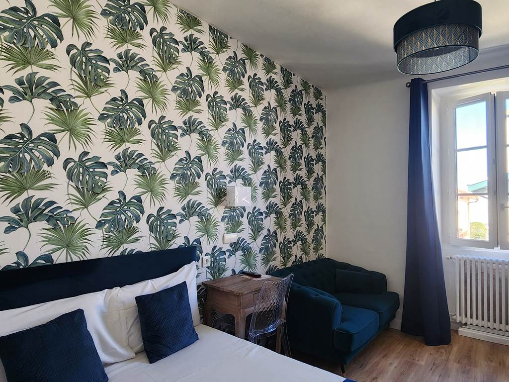 Chambre double confort au cœur de Biarritz