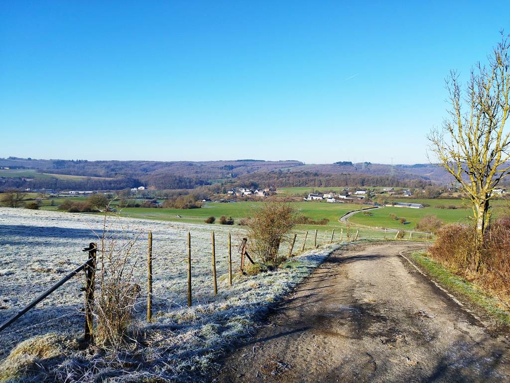 Le hameau de Xhignesse logé dans la verdure mais proche de Durbuy, Aywaille, Liège.......
