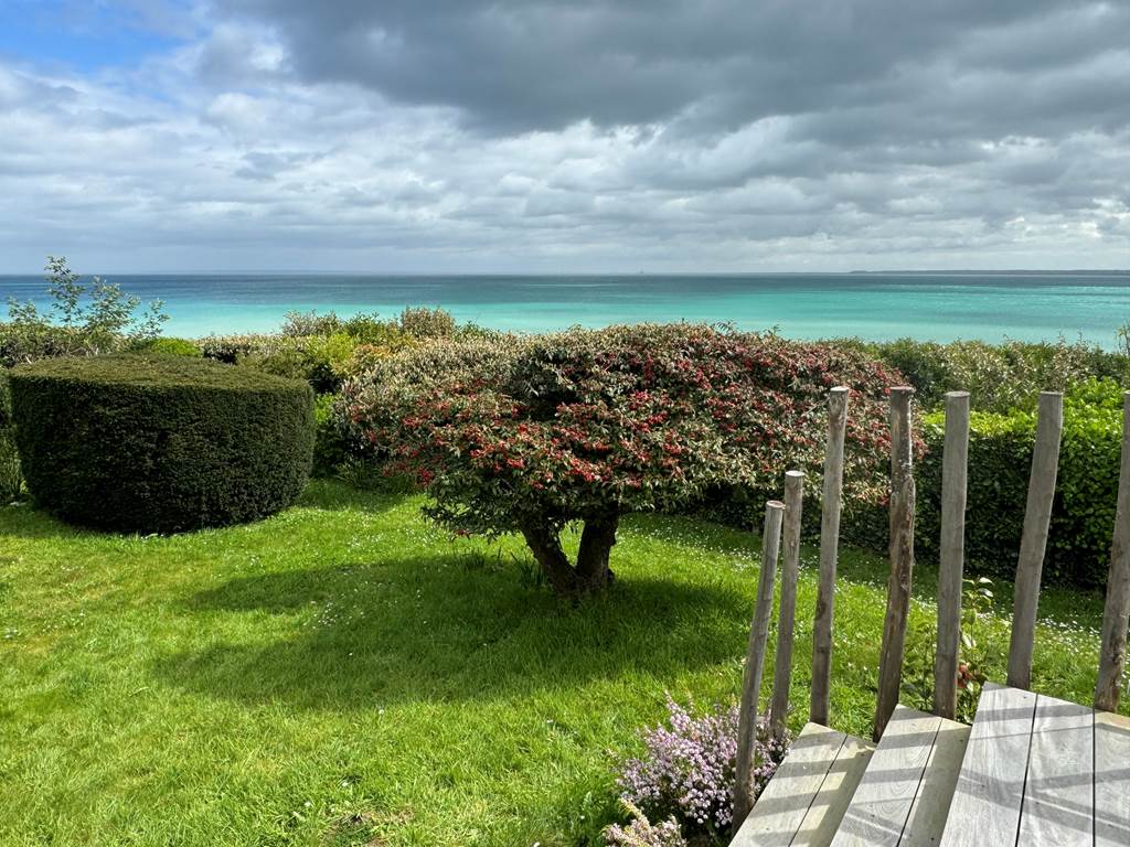 Vue de la baie de la terrasse