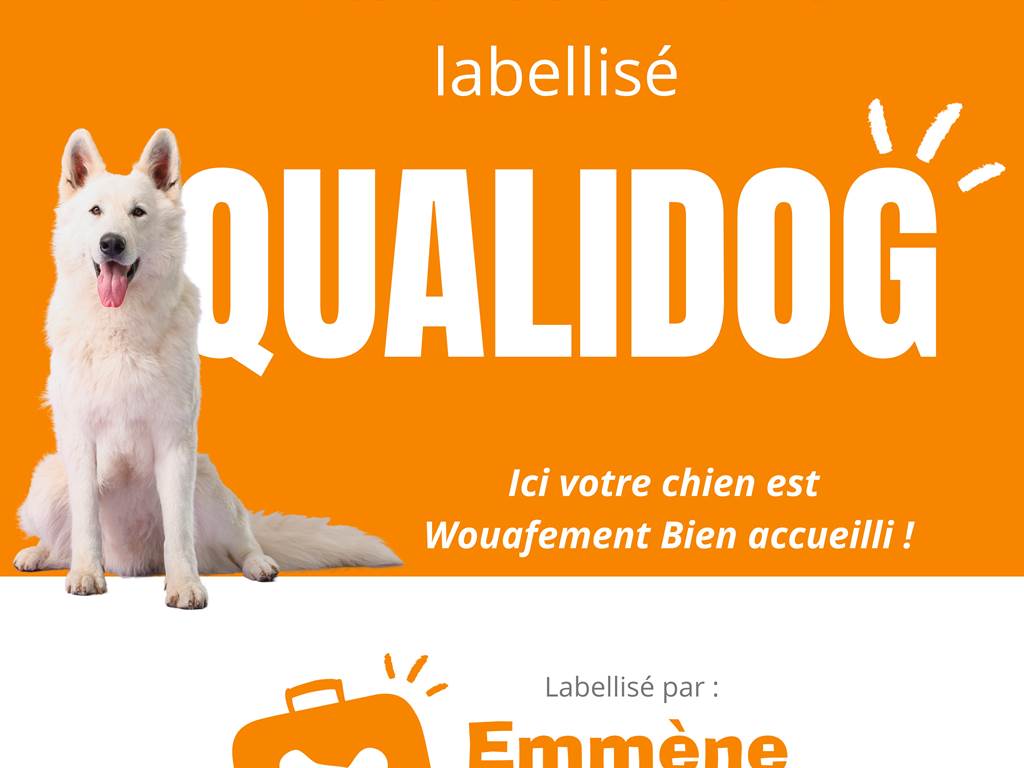 Label Qualidog 3 truffes