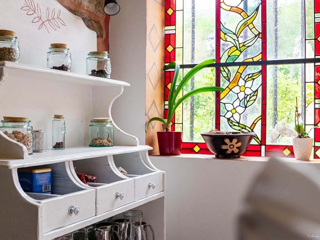 Vitrail et meuble BedinBellongue