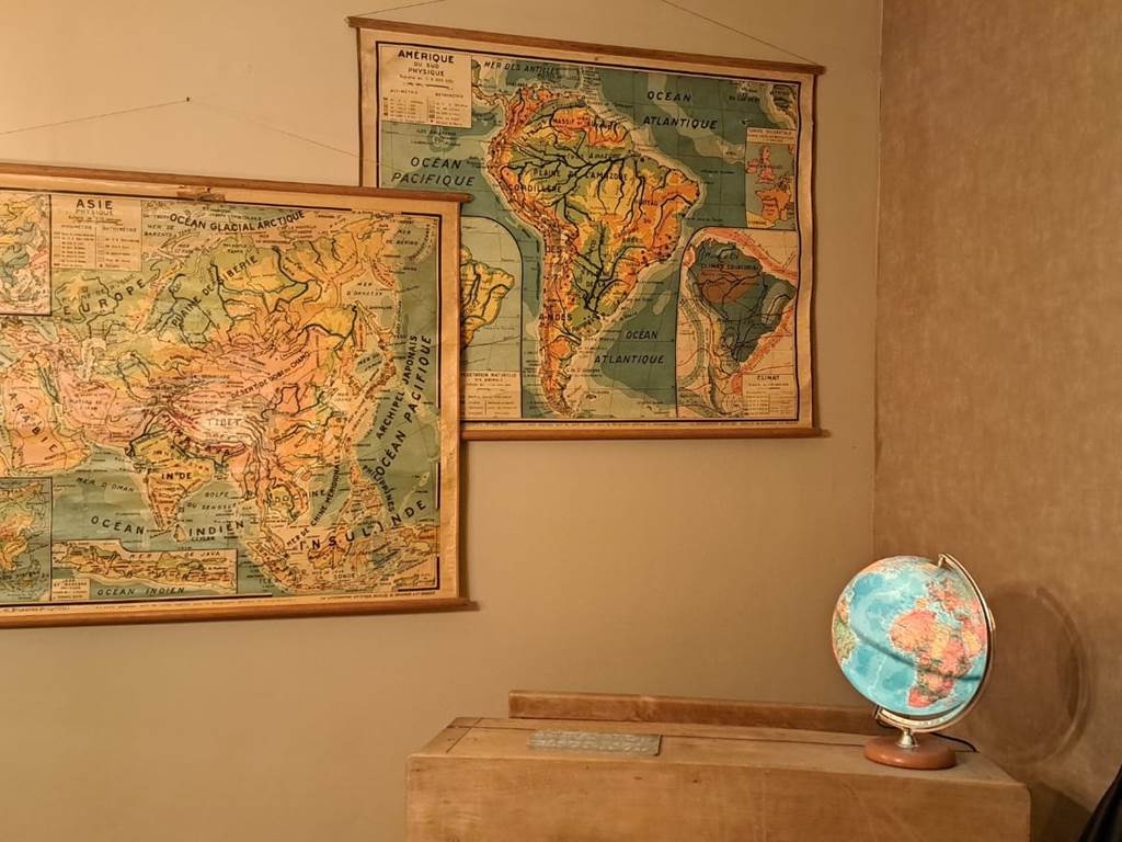 Le décors de l'ancienne école