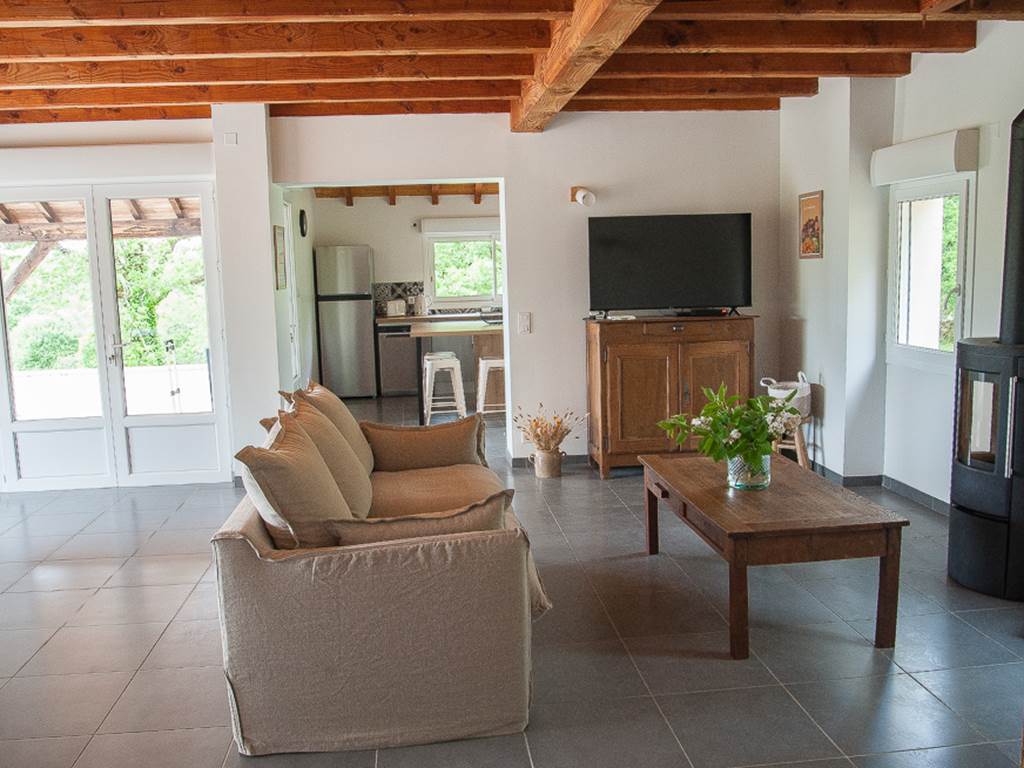 Gite du Causse Loubressac Salon