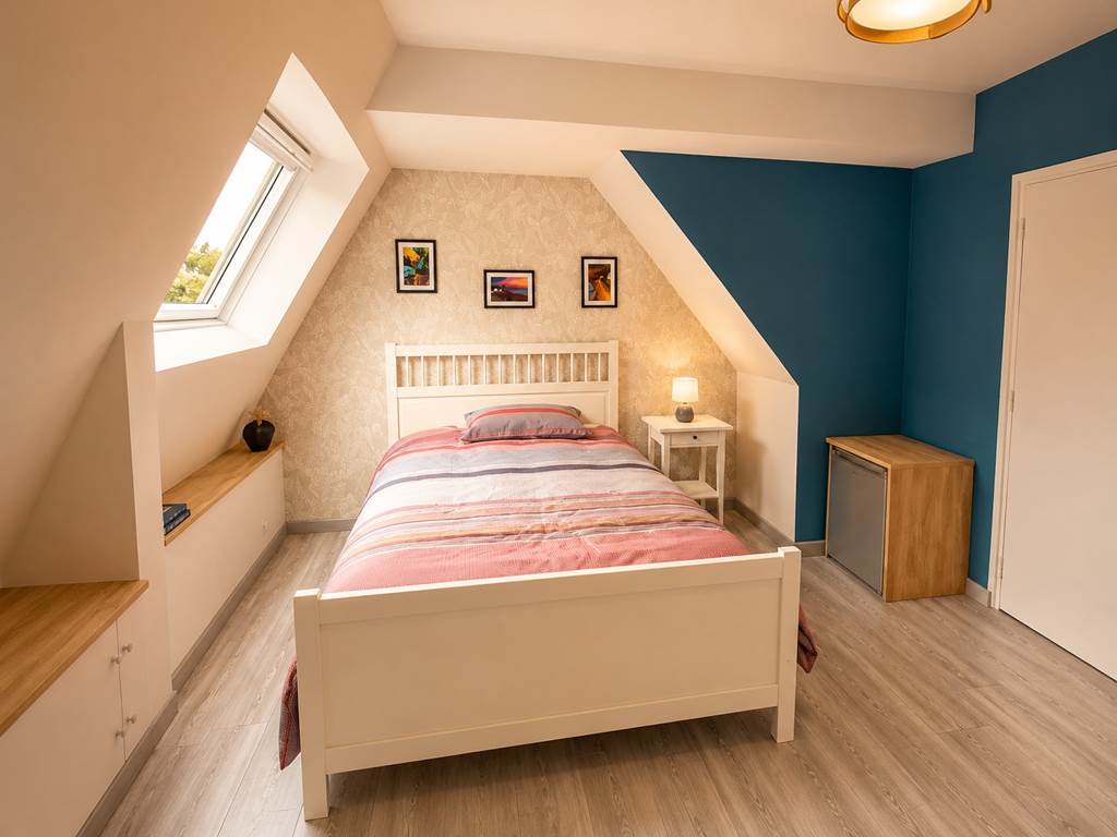 Chambre bleue 2