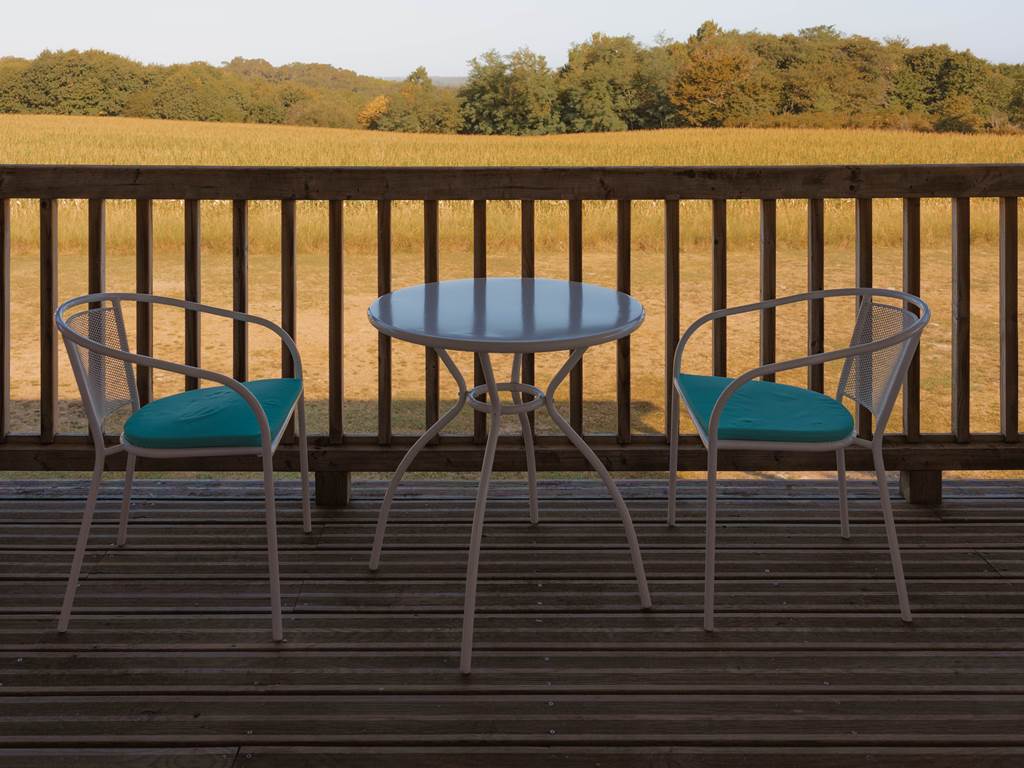 Terrasse du loft La Petite Couronne