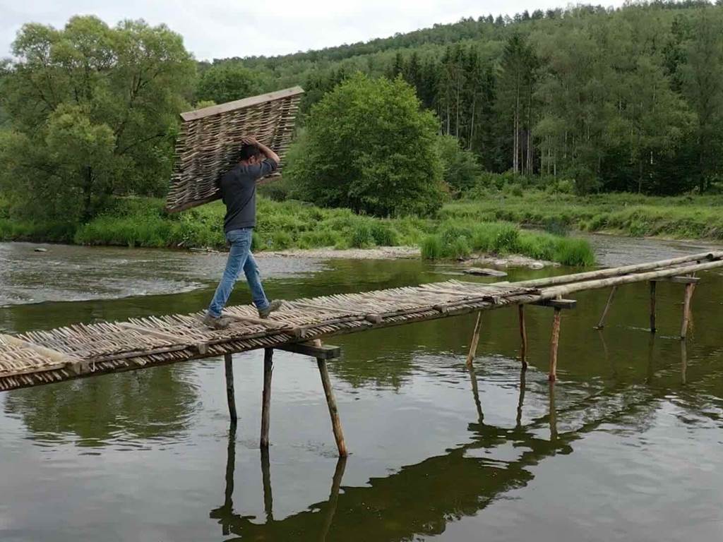 LAFORET - Pont de claies