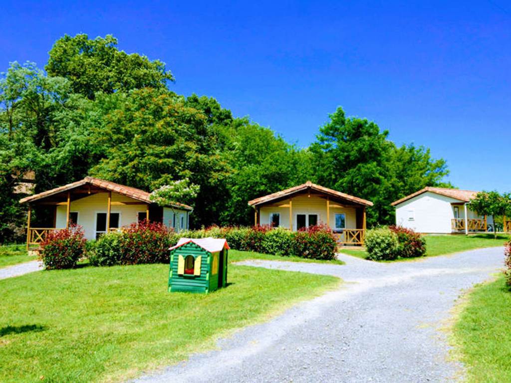 Chalet camping Ardèche