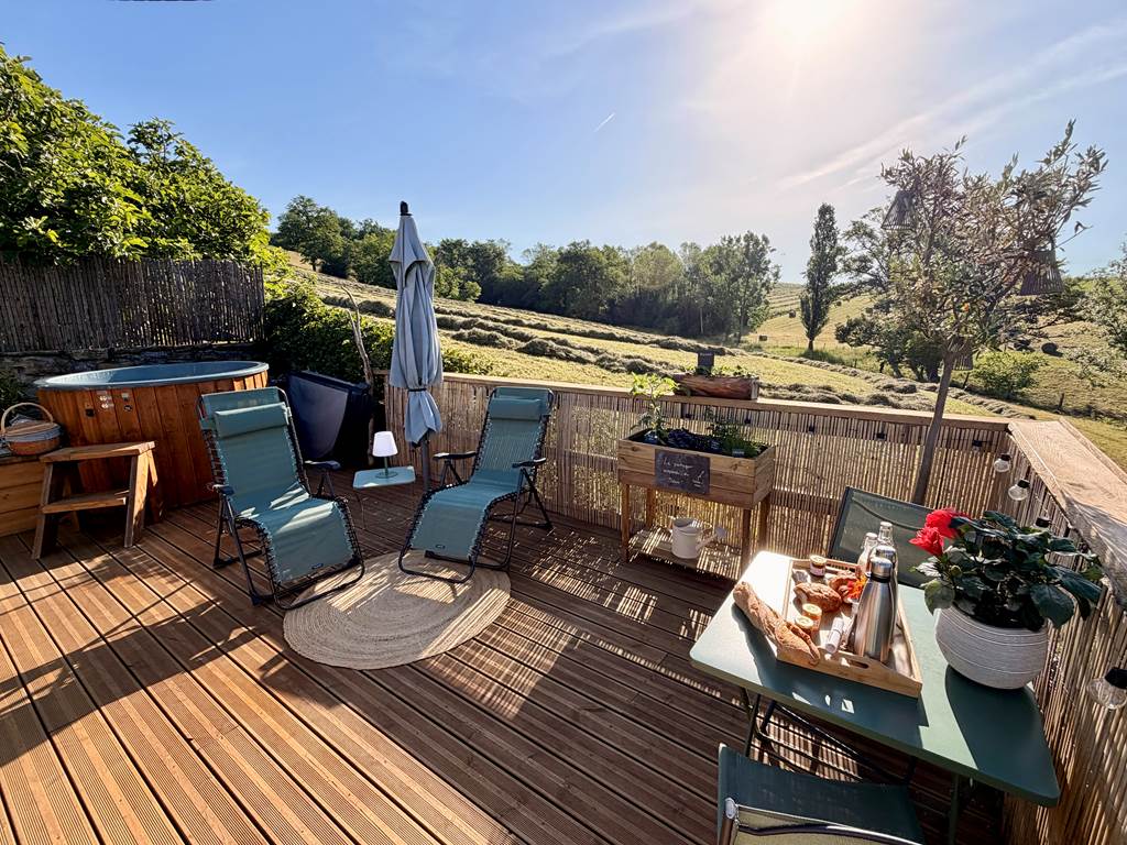 Votre terrasse privatisée