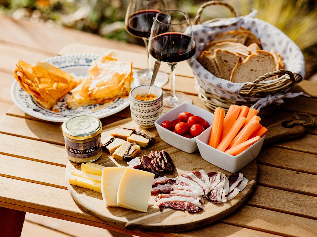 Planche repas pour 2 personnes