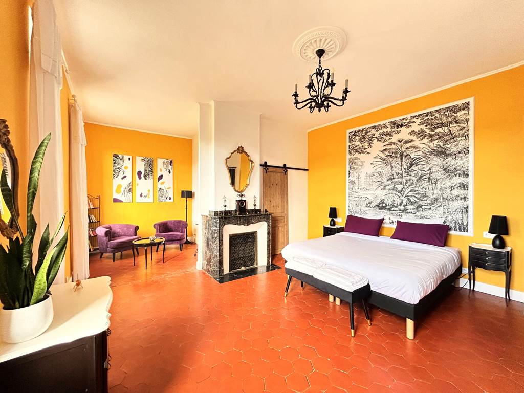 Chambre Curcuma - Domaine de Lanis Maison Hotes Castelnaudary