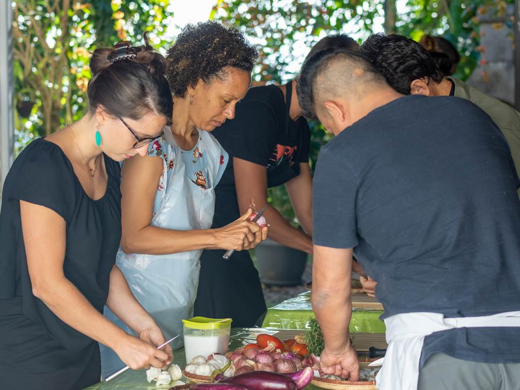 Atelier cuisine creole _ La Sirandane _ credits IRT@La Petite Creole