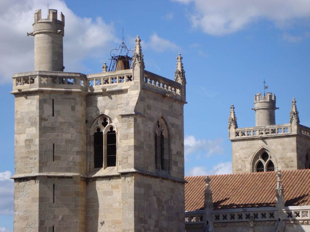 Cathédrale de Narbonne ville surnommée la petite Rome en France Occitanie - Narbo Martius