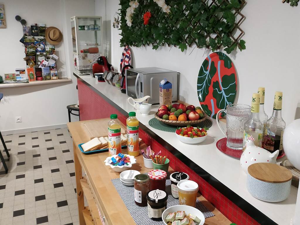 La maison d'Eole  Petit-déjeuner