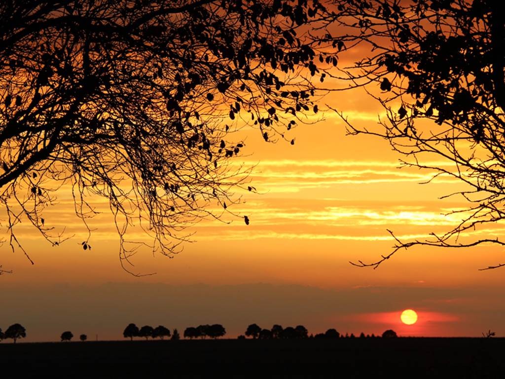 La Bihourderie sunset