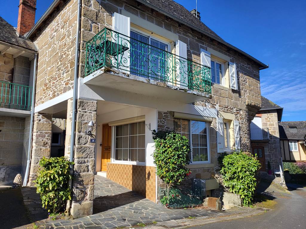 Maison vue extérieur