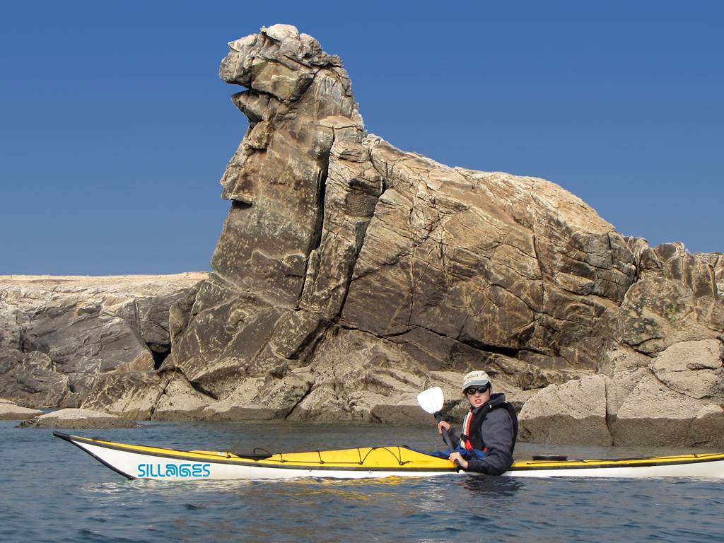Sillages Kayak & Stand Up Paddle-quiberon-Morbihan-Bretagne Sud-le Lion du percho