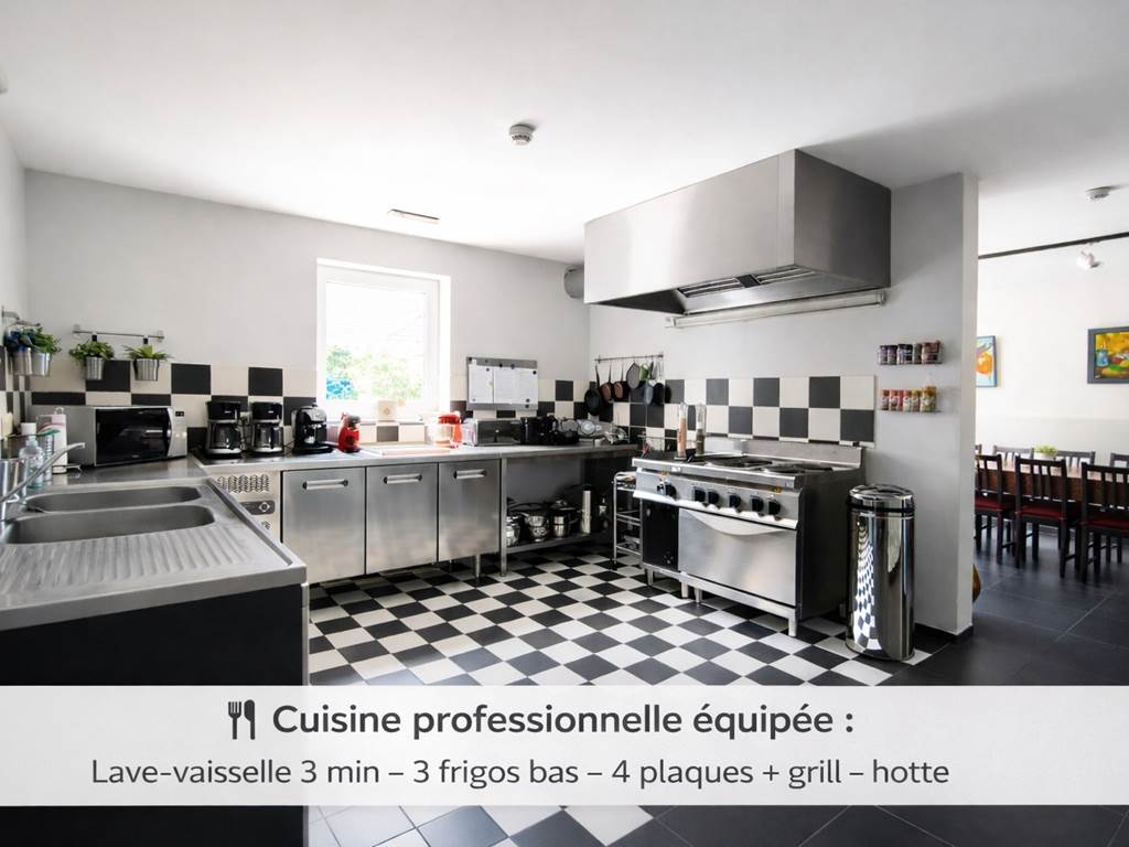 Un bonheur pour les cuisiniers du groupe !