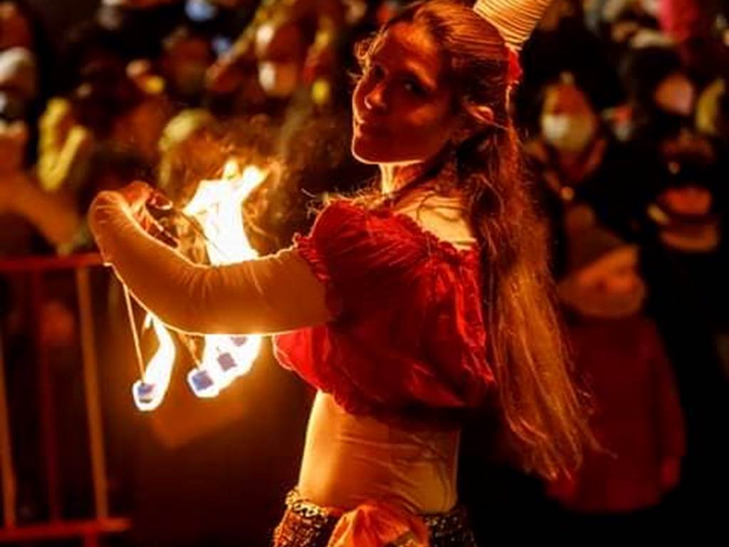 Spectacle de feu