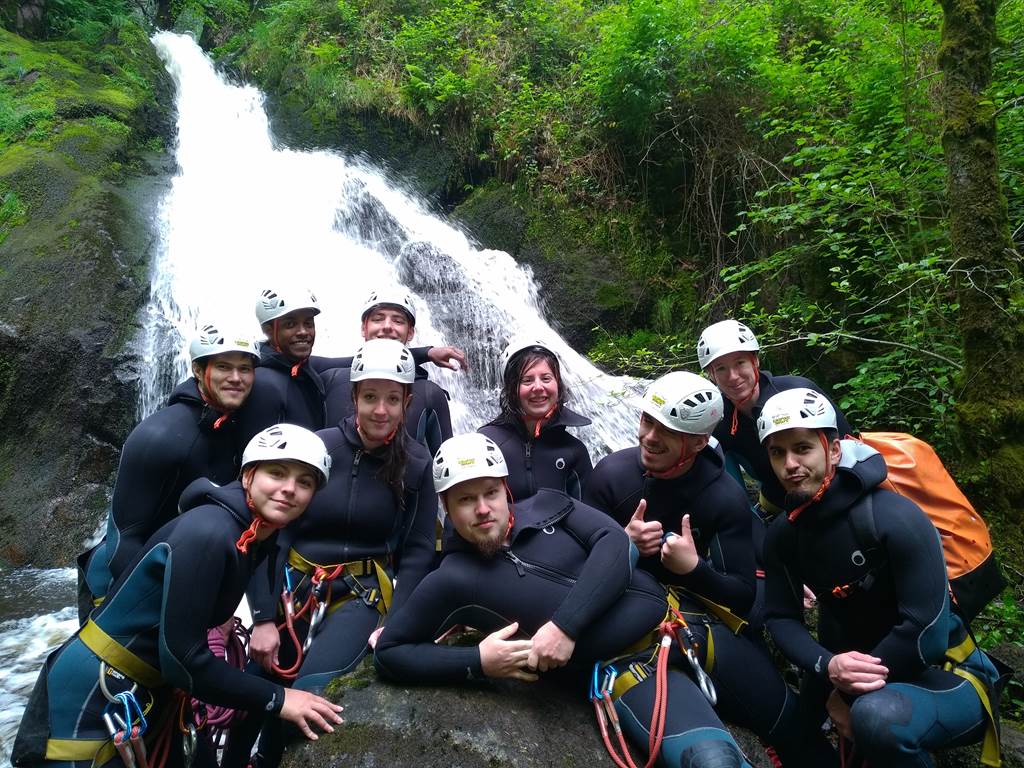 Canyoning Argentat Dordogne Corréze