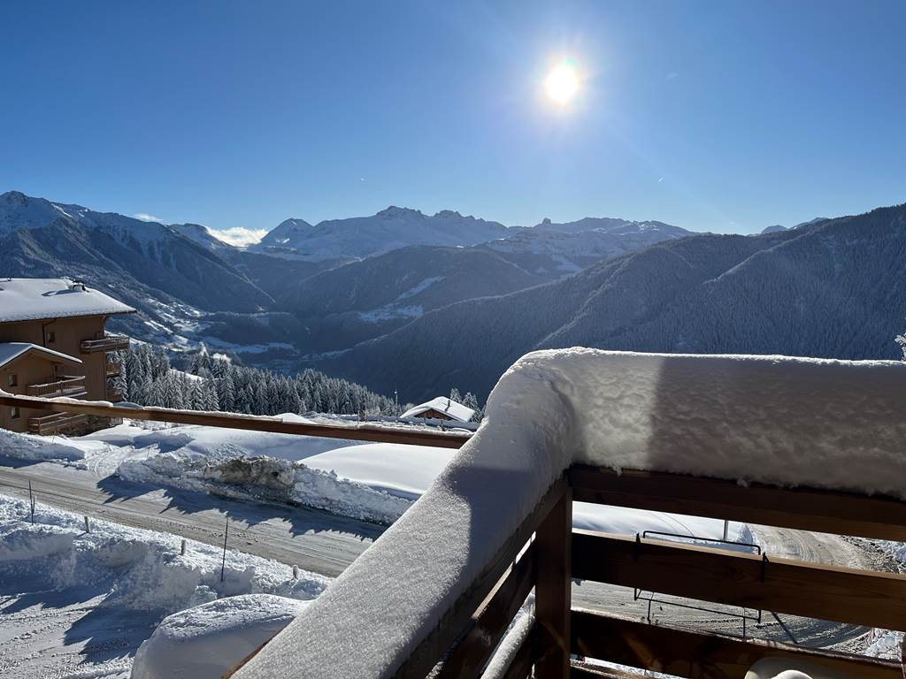 Neige fraichement tombée