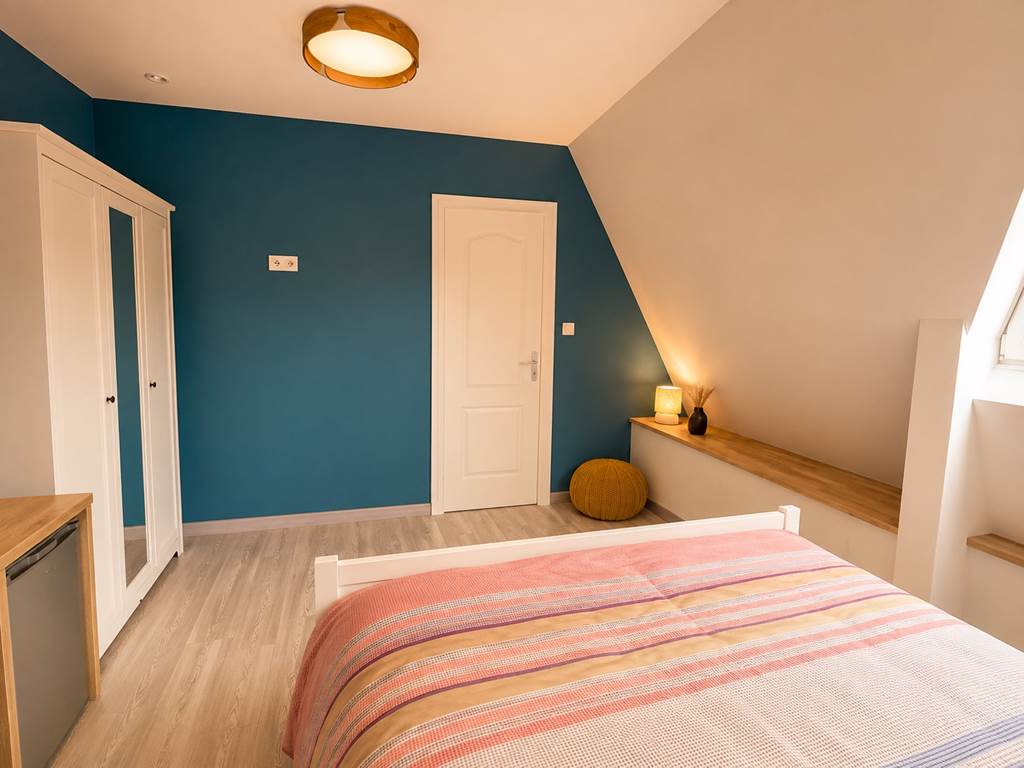 Chambre bleu 3