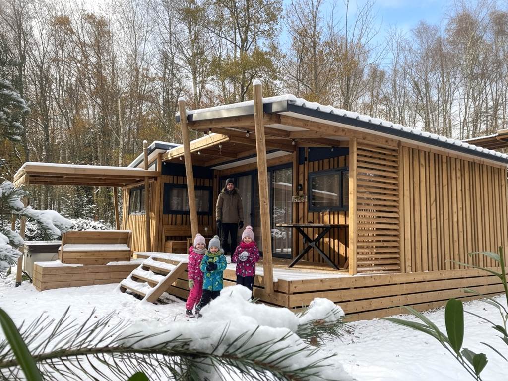 HY•Lødge Spa 5 personnes avec spa privatif