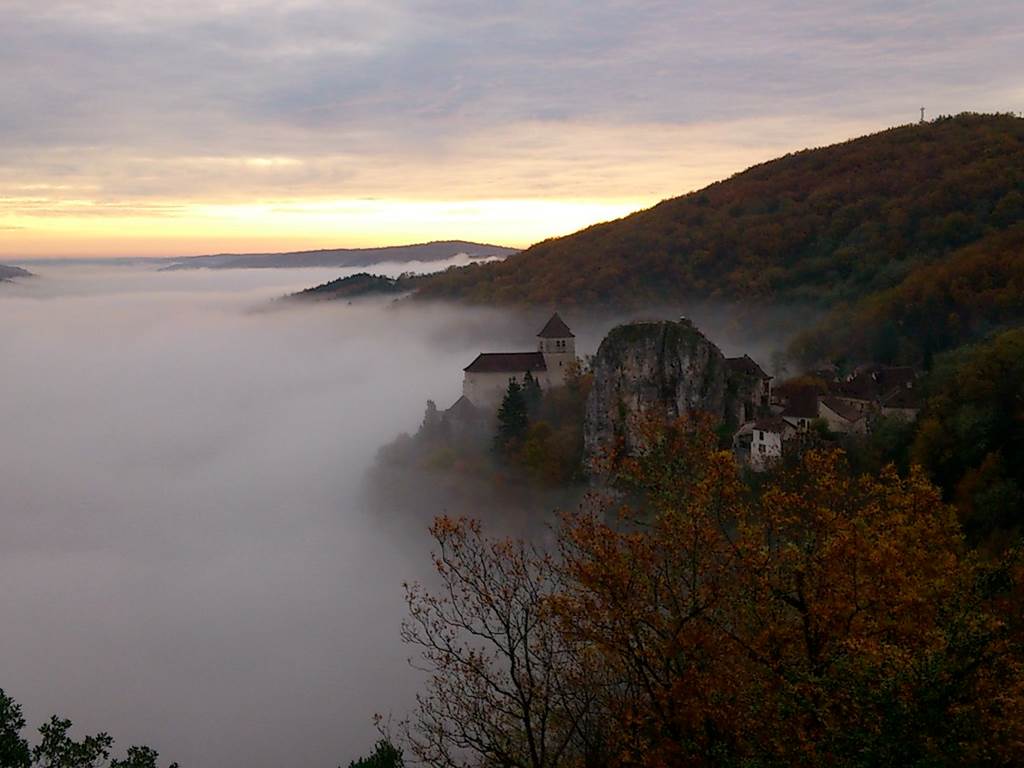 Vue St Cirq Lapopie