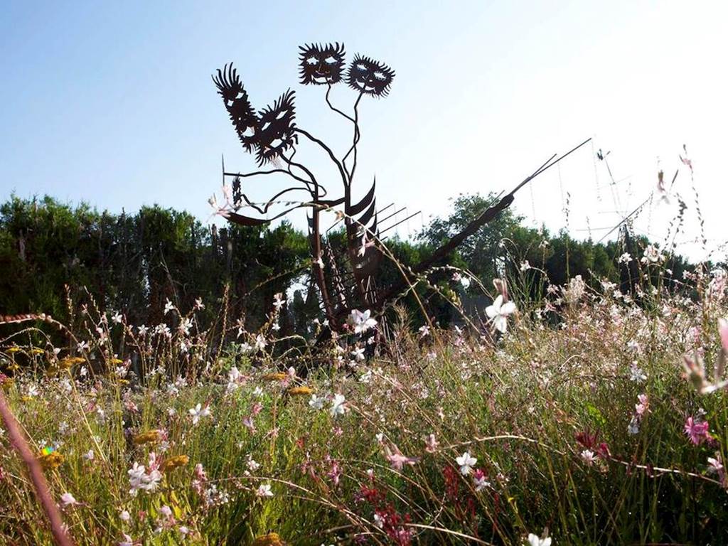 jardin artistique floraison