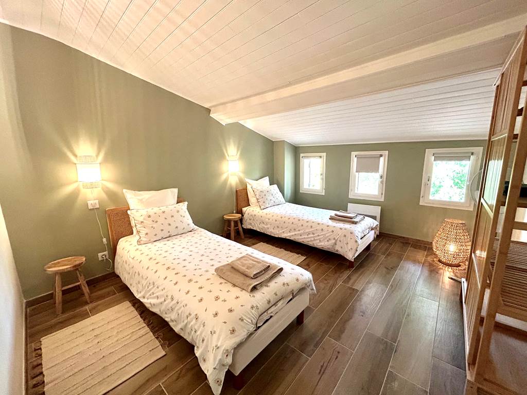 Chambre N°2 Version 2 lits simples