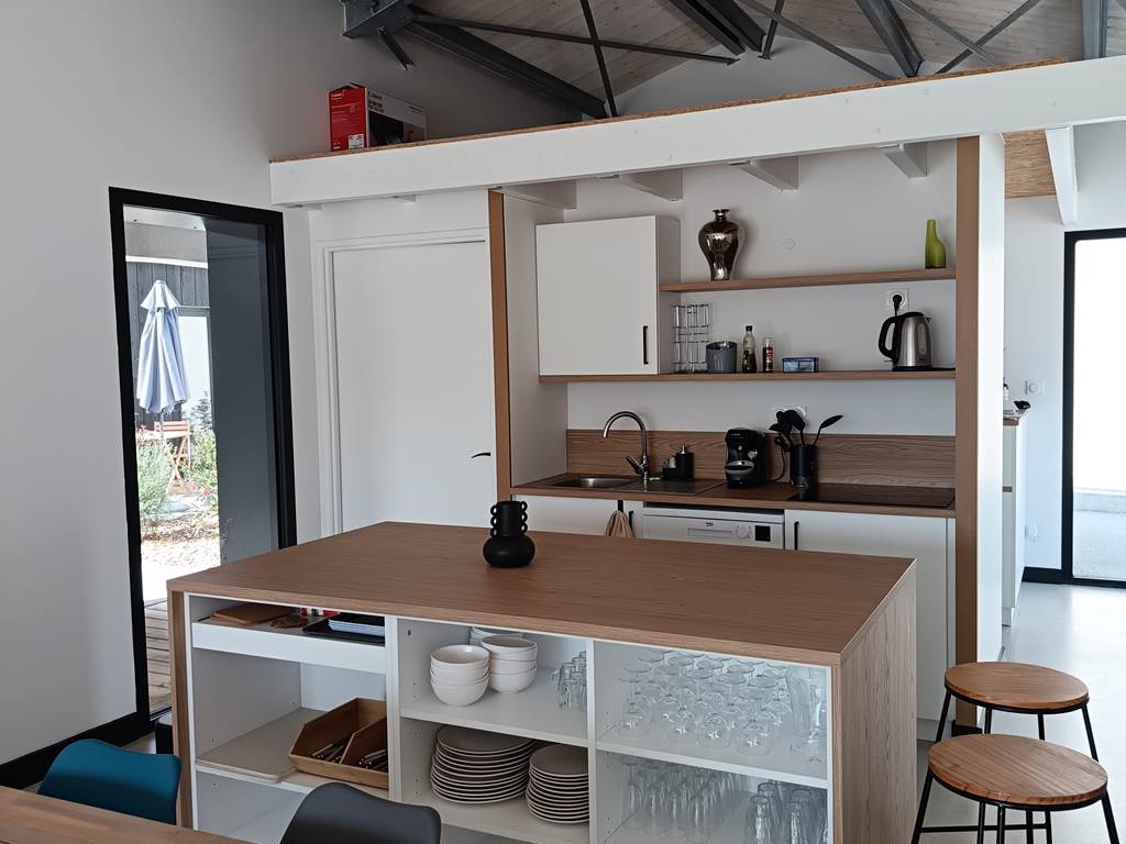 coin cuisine avec plaques de cuisson